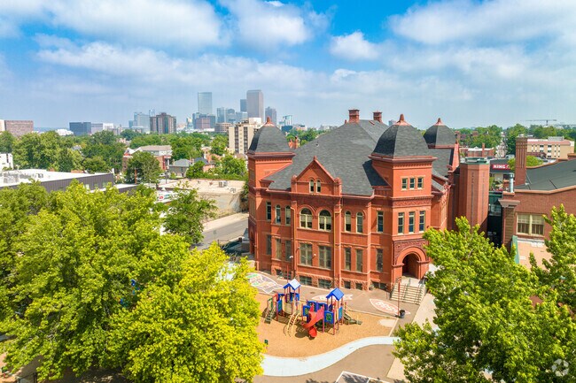 Dora Moore ECE-8 School is a public pre-K through middle school in Capitol Hill.
