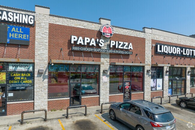 Papa's Pizza offers salads, pizza, and calzones in the Virginia Park Community.