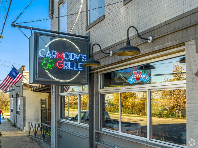 Carmody's Grille is a great spot for food & drink near Glenfield.