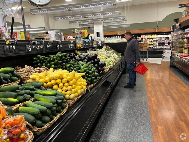 Fresh fruits and vegetables are available to Harbor Isle at the nearby King Kullen.