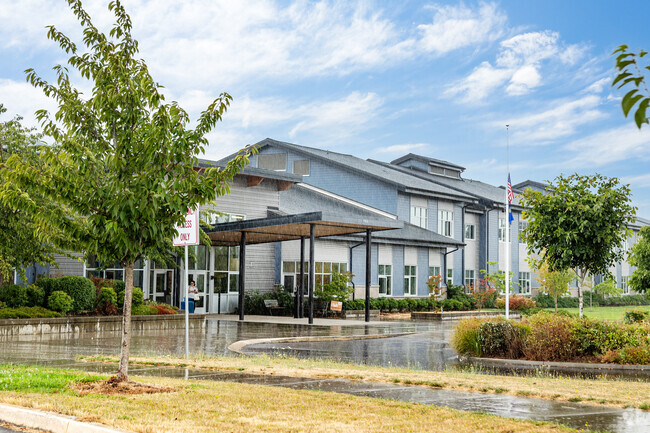 Oak Grove Elementary School is a 60,405 sq ft. replacement school in Albany, OR.