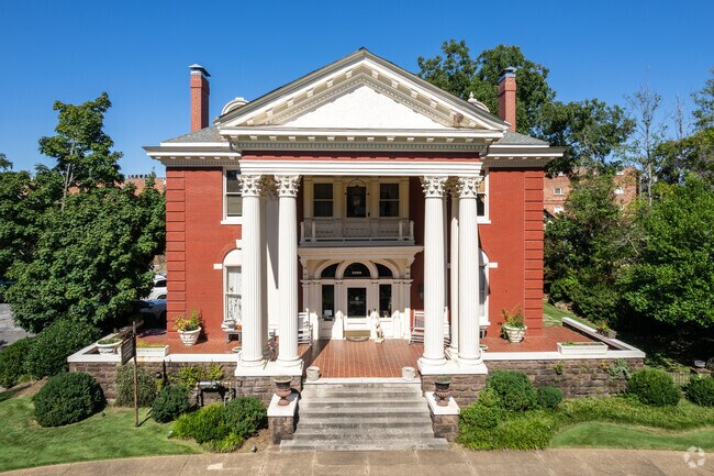 Enjoy the neo-classical design of this house in Highland Park.