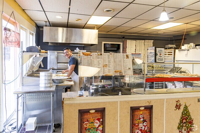 Princess Maria Pizza in Union Beach is the hot spot for the best slice.,