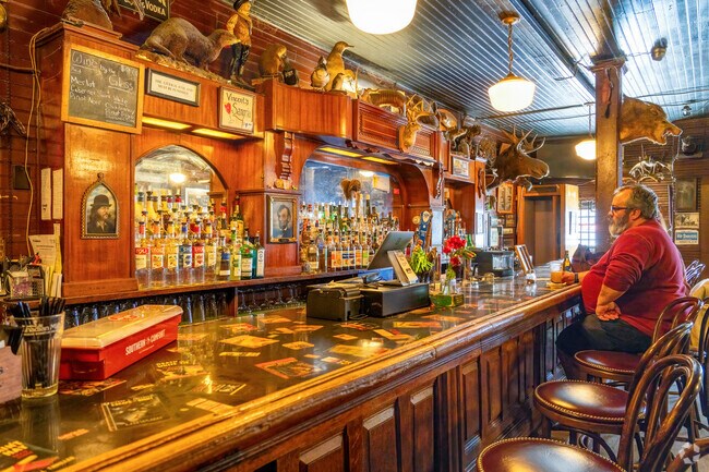 Vincent Bar in Hamilton is an iconic bar in Worcester known for its meatball sandwich and daily live music.