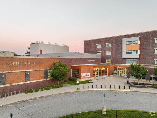 The North High School near Shrewsbury Street is a public option for teens in the Worcester area.