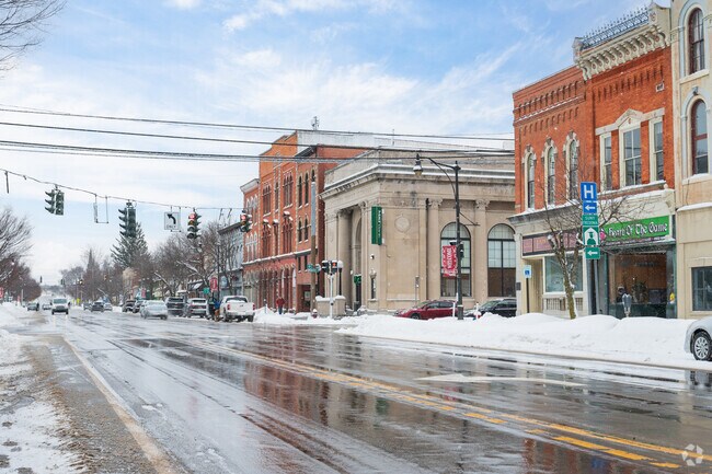 Arkwright residents can do most of their shopping in nearby Downtown Fredonia on Main Street.