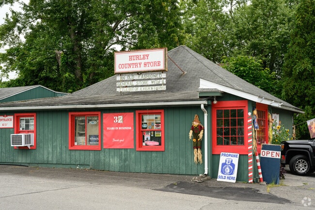 The Hurley Country Store sits in the town square.