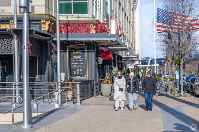 Bond 45 has New York steaks, seafood dishes and homemade pasta.