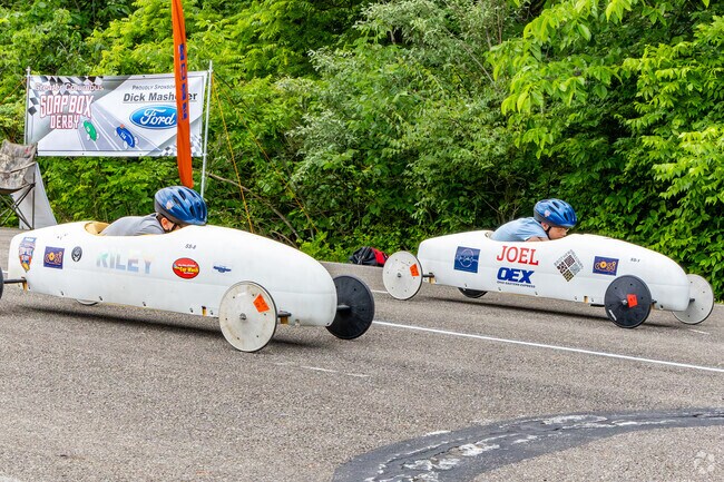 Darby Hill at Big Run Park is home to the annual Columbus Soap Box Derby.