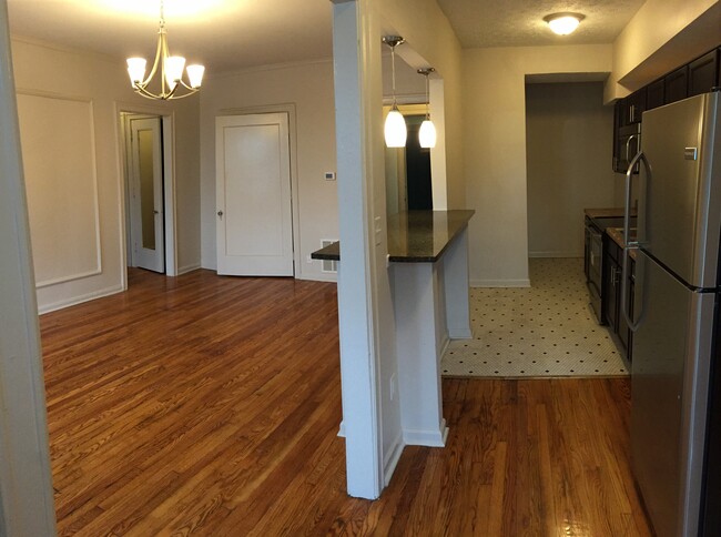 Living room and Kitchen