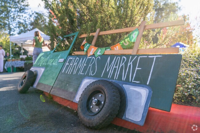 Northeast Bellevue residents head to the local farmers market for fresh local produce and more.