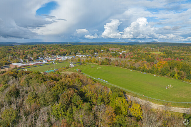 David Pouty High School in East Spencer has a large Campus.