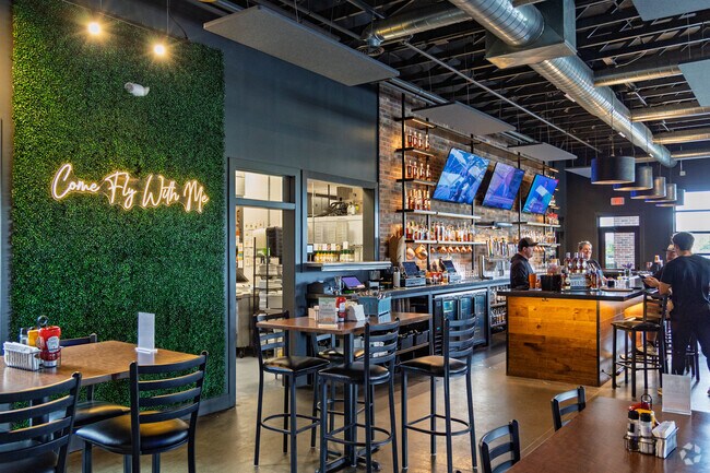 The Flight Bar brings a chic touch to small-town Huxley.