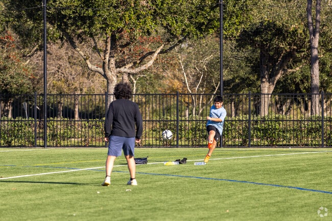 The Sports Complex at Shadow Creek Ranch has open fields for various sports in Pearland.