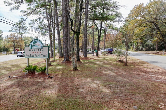 Azalea Park is a beautiful walking spot in Crawfordville.