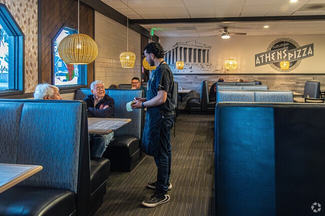 Popular restaurants in Auburn include Athens Pizza & Pasta.