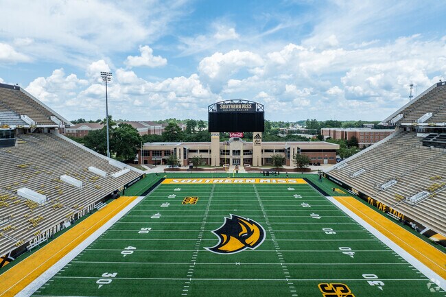 The University of Southern Mississippi is a prominent educational institution in Hattiesburg.