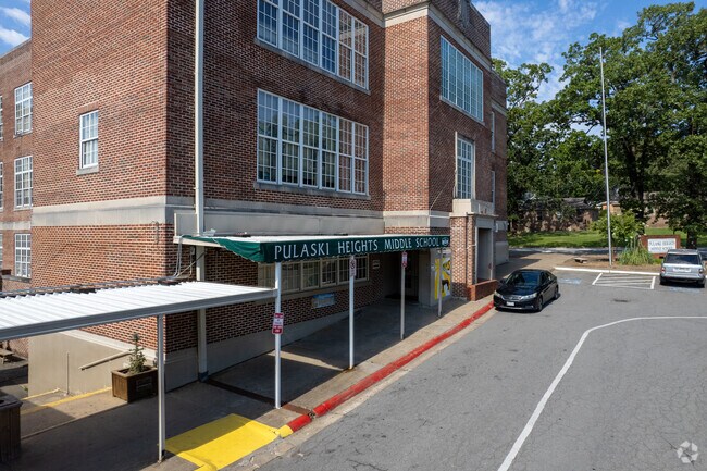 Pulaski Heights Middle School is a part of the Little Rock School district.