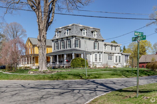 Lebanon showcases elegant Victorian-style homes with detailed woodwork and inviting front porches.