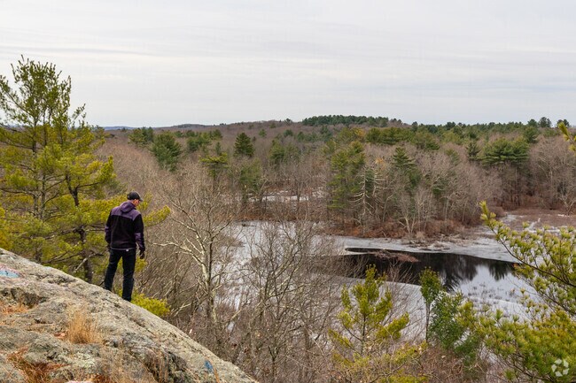 Joe's Rock is a popular spot for an incredible view in Sheldonville.
