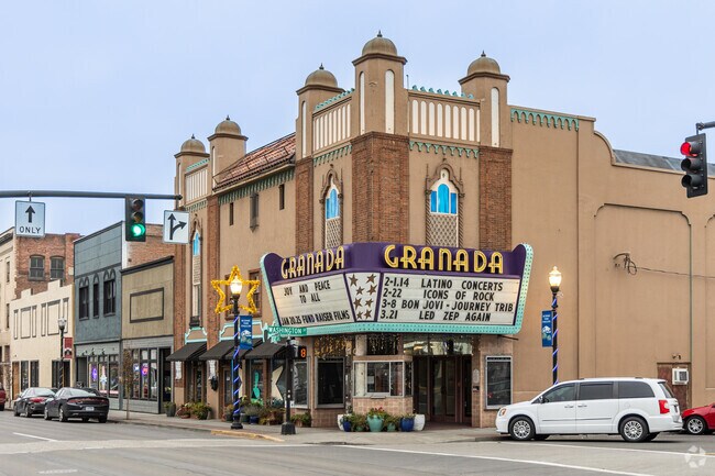 The Granada Theatre in The Dalles hosts live performances.