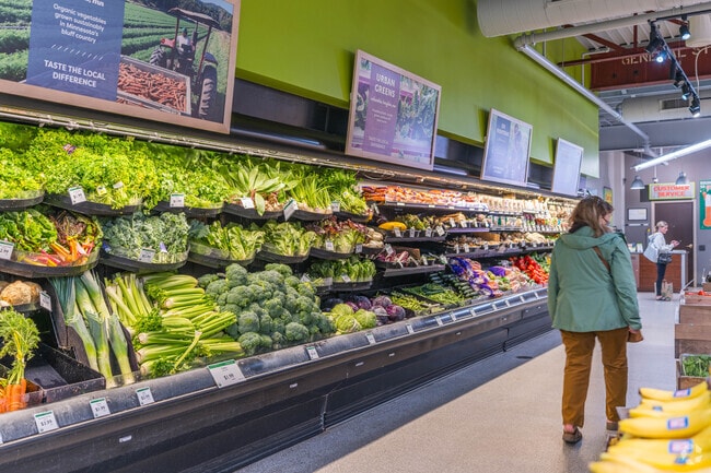 The Eastside Food CoOp has lots of locally sourced produce.