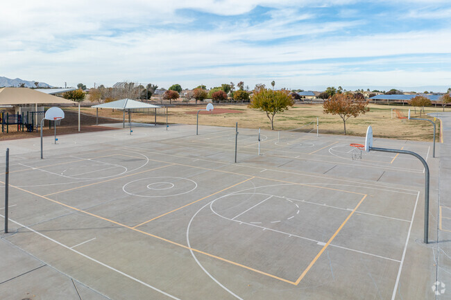 Shoot some hoops at Alta Vista Park in Peoria.