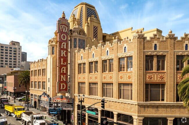 Fox Theater is an architectural masterpiece and former movie house located in Downtown Oakland.