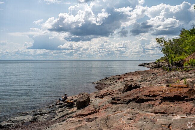 The North Shore has an iconic shoreline with space for seclusion.
