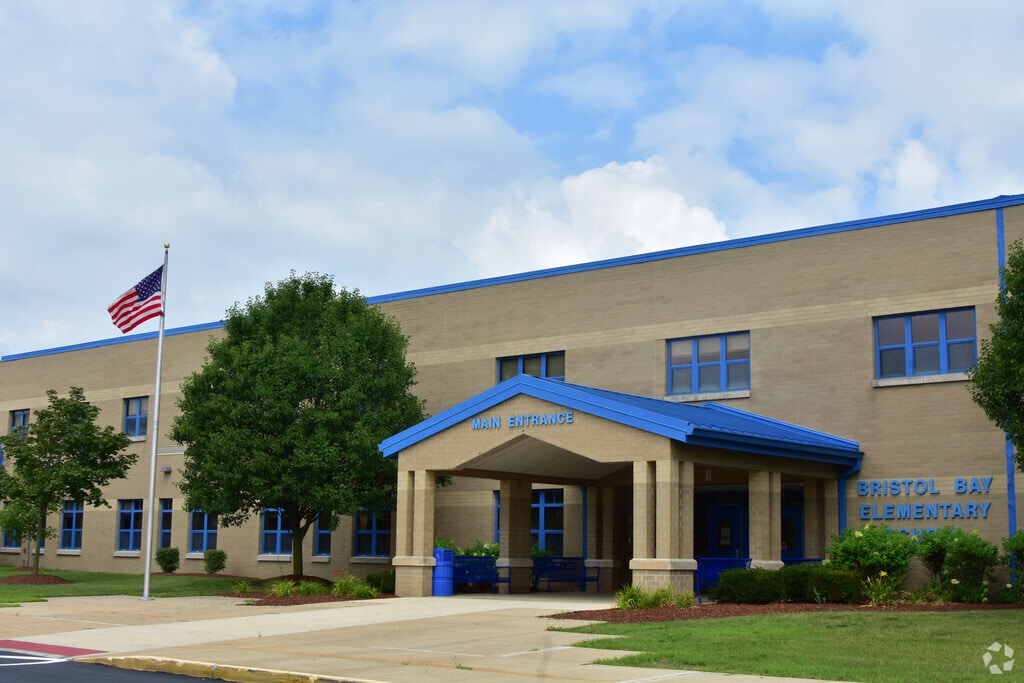 Bristol Bay Elementary School building in Bristol-Kendall County.