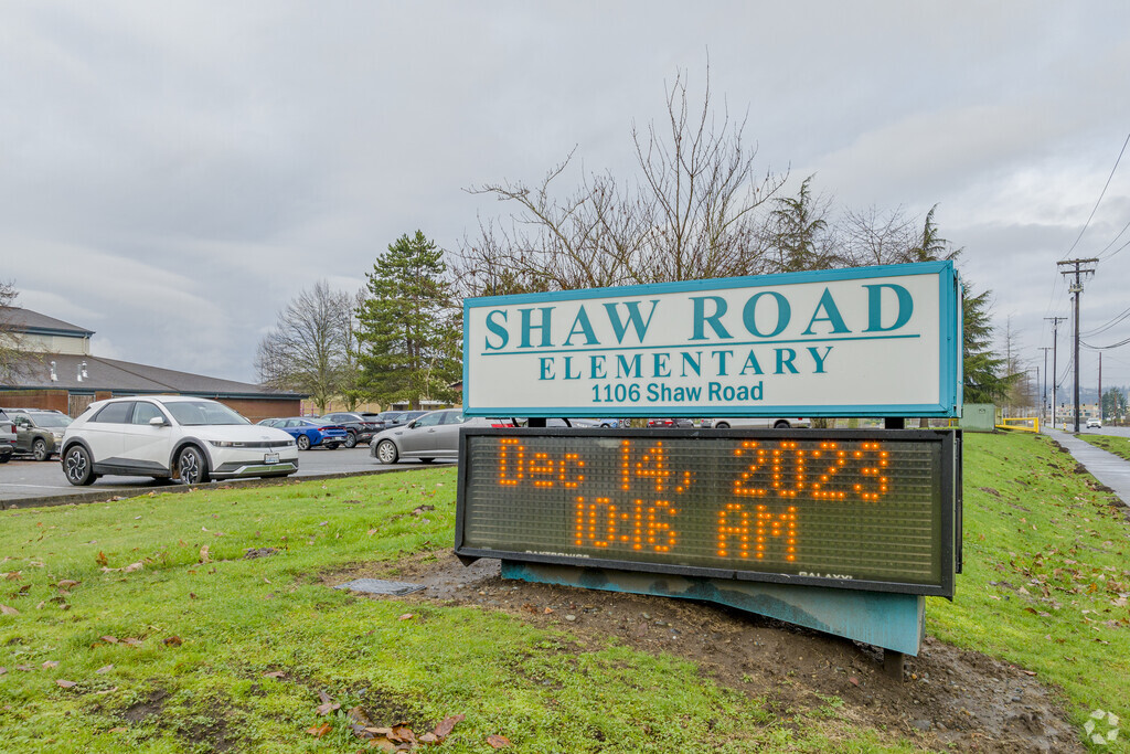 Shaw Road Elementary School, Puyallup WA Rankings & Reviews