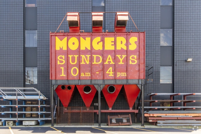 Mongers Market in West End, opens every Sunday and features vintage clothes and home goods.