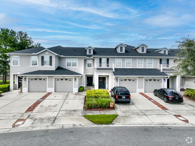 Avalon Park townhomes inside a gated community.