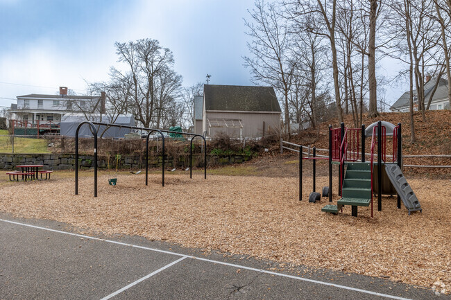 South Shore Christian Academy in Weymouth offers many play structures for students.