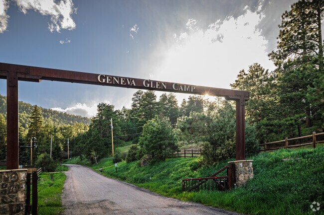 Parmalee Gulch in Indian Hills is home to the Geneva Glen Camp with numerous outdoor activities available.