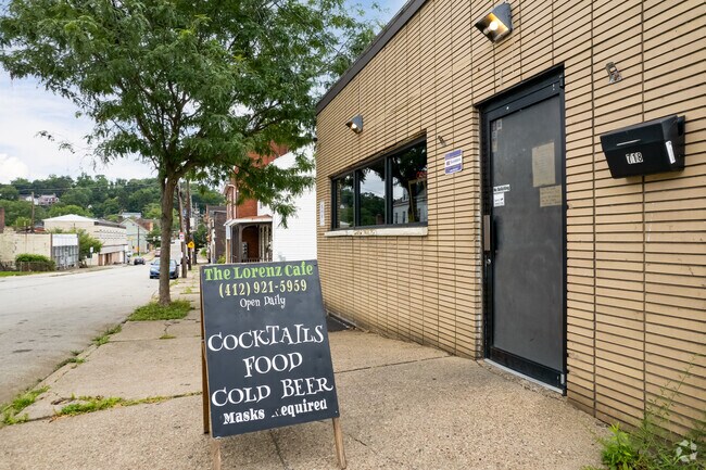 The Lorenz Cafe is a cool spot to check out while you are in Elliott.