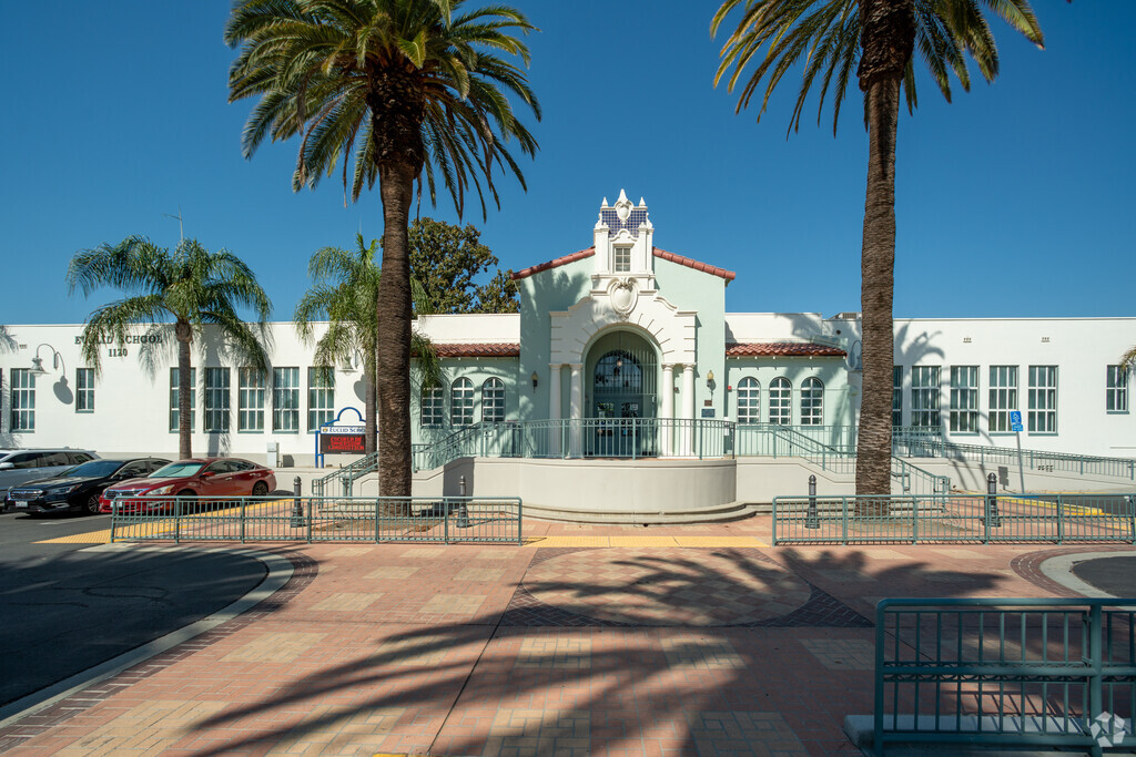 front of school