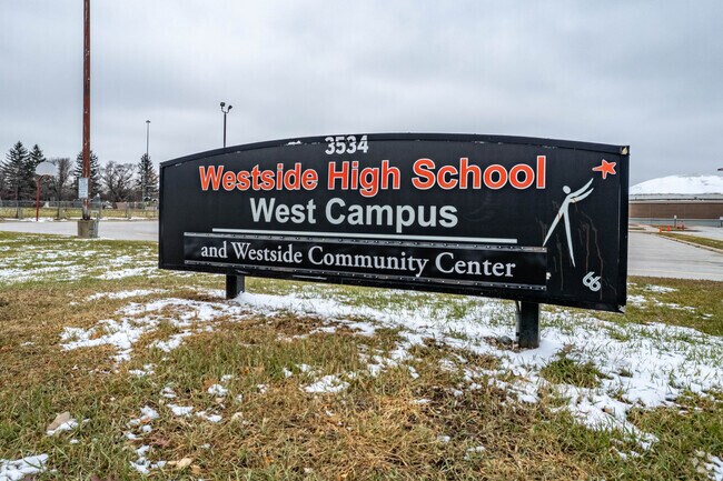 Westside High School West Campus is conveniently located amongst central Omaha neighborhoods.