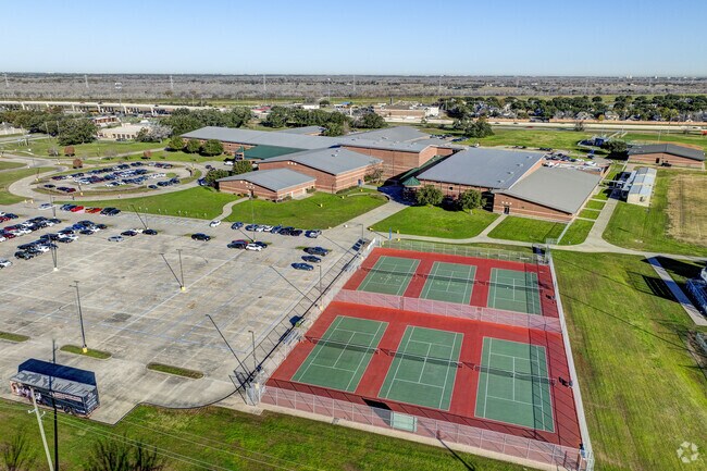 The school's modern campus features advanced facilities.
