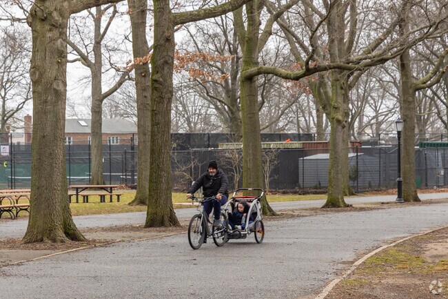 Madison residents like riding their bikes in Marine Park.