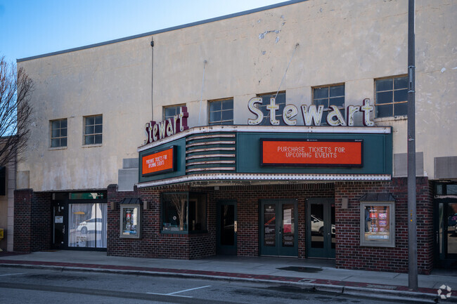 You can catch a performance at the Stewart Theater in downtown Dunn.
