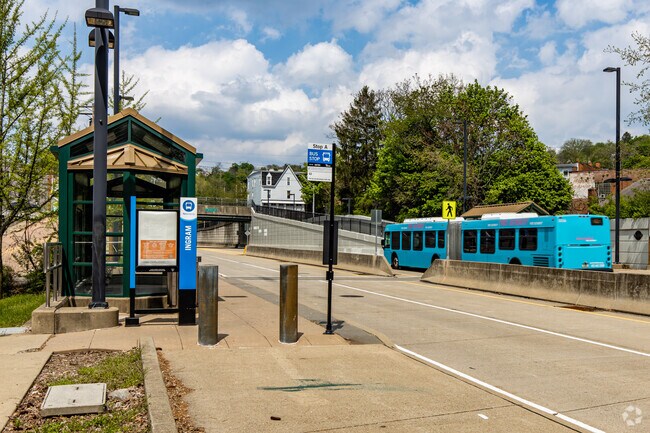 The West Busway goes through Ingram giving residents a quick and easy way to get around town.