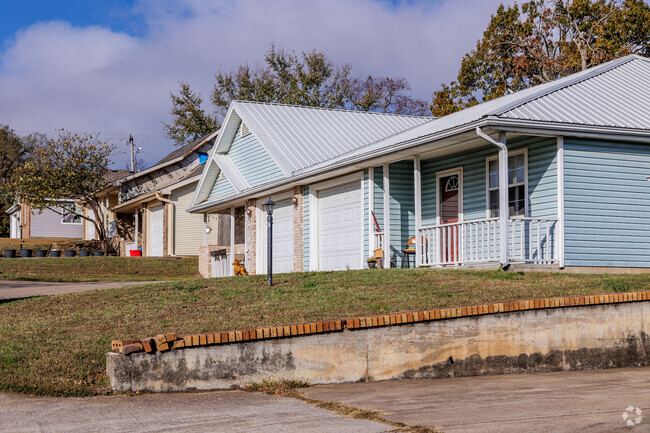The homes of Hatten sit tightly together on smaller lots.