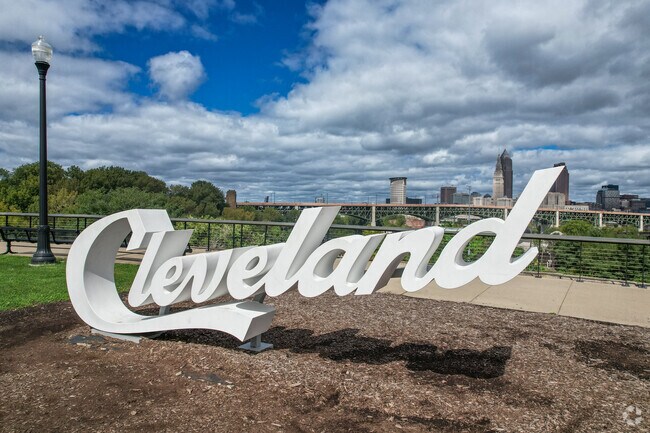 The city of Cleveland is only about 20 miles away.