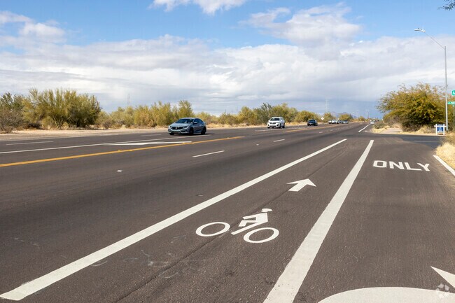 Bike lanes can be found on many roads in and around Boulders.