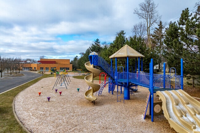 The Playground at St Fabian Catholic School is very popular with the kids.