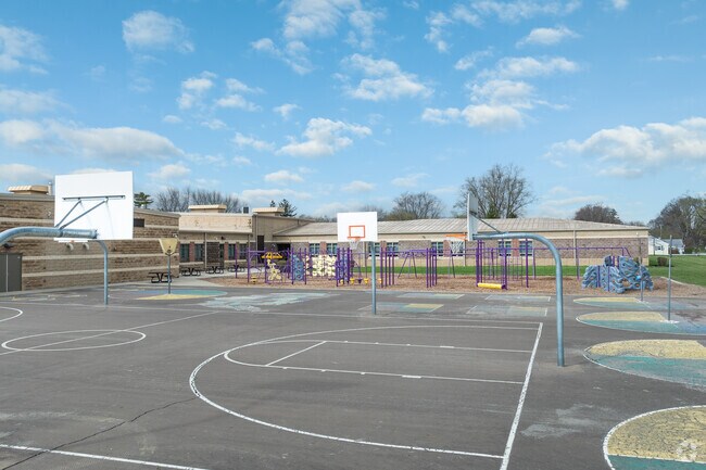 William Bruce Elementary School has approximately 412 students.