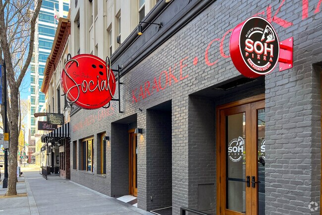 San Pedro Social brings games, food and fun to the historic heart of Downtown San Jose.