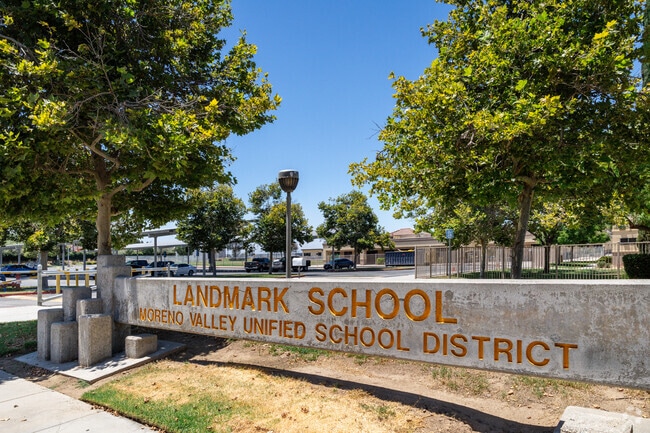 Landmark Middle in Moreno Valley is dedicated to quality education.