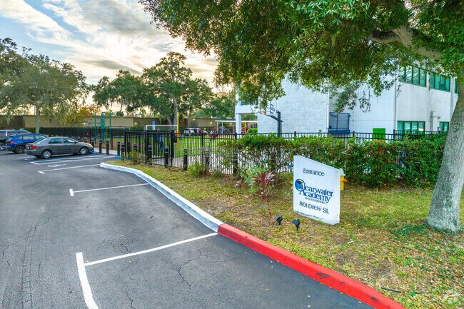 Clearwater Academy International entrance welcomes students to learn.
